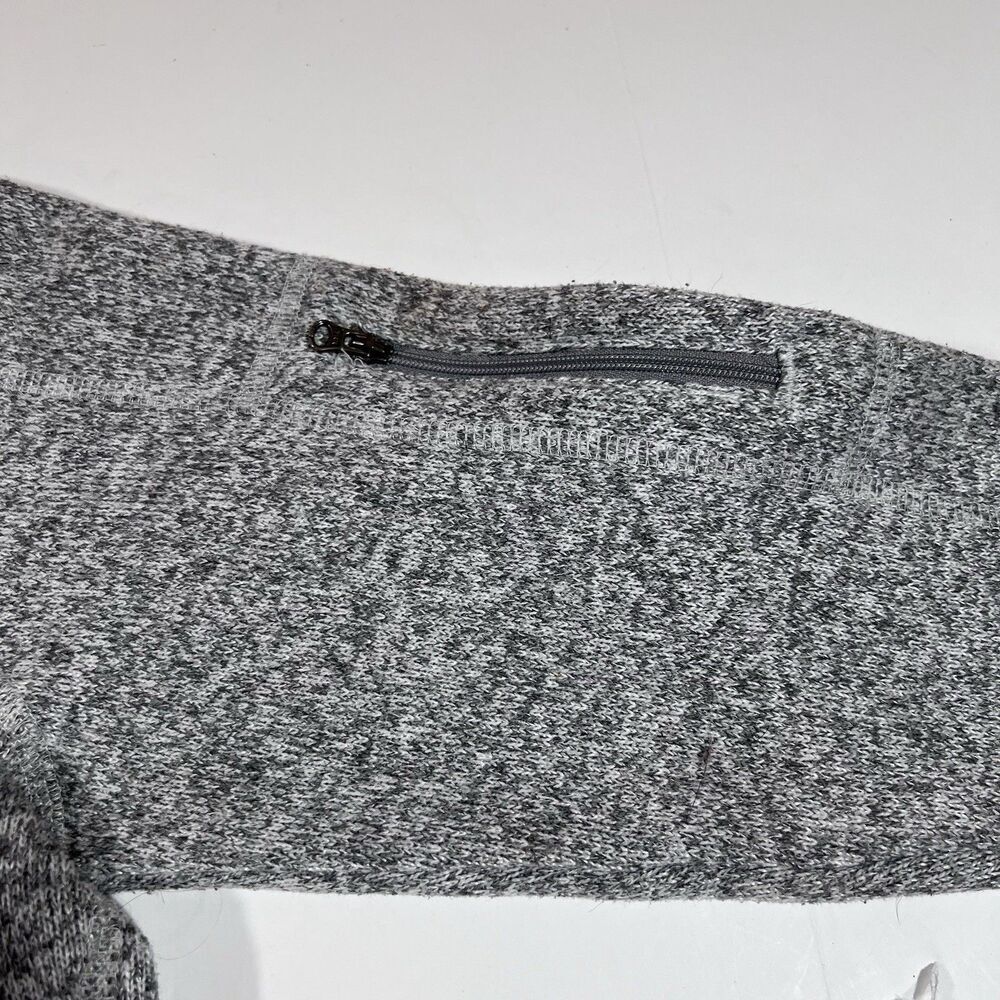 Patagonia Better Sweater Heather Grey 1/4 Zip Pullover Fleece Youth XL 14 - Picture 10 of 13